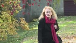 CLEAN : Annie Ernaux exits her home near Paris after Nobel Literature win News Clip