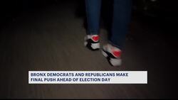 Bronx Republicans, Democrats make final push to the polls ahead of Election Day News Clip