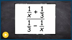How to simplify complex fractions with restrictions Instructional Video
