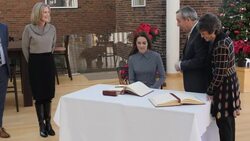 Princess Catherine visits Harvard University News Clip
