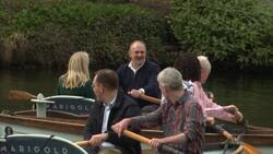 Ed Davey launches Lib Dem spring conference with boat trip News Clip