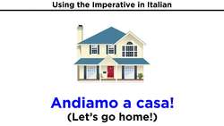 Commands in Italian: Imperativo Instructional Video