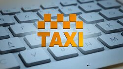 Taxi Concept - 4K Animation Stock Footage