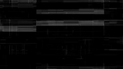 Noise on Analog TV Screen VHS Stock Footage