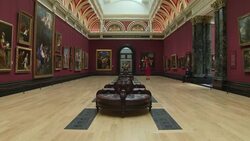 Camilla visits the National Gallery News Clip
