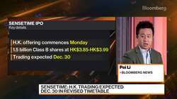 Chinese AI Startup SenseTime Relaunches Hong Kong IPO News Clip