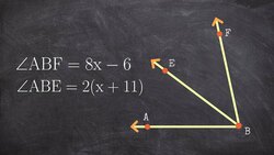 Using an equation to model part and whole of an angle - Free Math Videos - Online Tutor Instructional Video