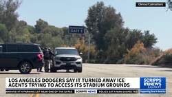 ICE agents denied access to Dodger Stadium in California News Clip