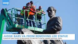 Judge Extends Injunction, Bars Virginia From Removing Lee Statue News Clip