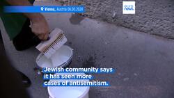 Austria hit with a wave of antisemitic attacks since 7 October News Clip