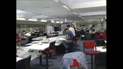 The Sun newspaper offices News Clip