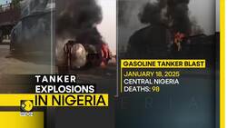 Nigeria tanker explosion: Fuel tanker blast kills 18 in southern Nigeria News Clip