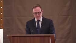 Tom Tugendhat delivers speech condemning UK riots News Clip