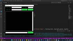 The Art of Doing - Python Network Applications with Sockets - Advanced GUI Chat Room Part 1 - Updating the Client Layout Instructional Video