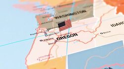 Oregon from USA States Stock Footage