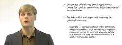 Crimes for Conduct Endangering Workers Instructional Video