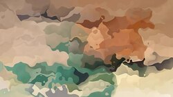 video animated splotch background beige green colored Stock Footage