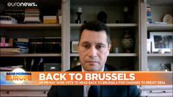 May gets mandate to return to Brussels for alternative backstop arrangements News Clip