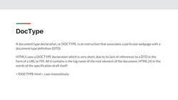 HTML CSS and JavaScript for Beginners - A Web Design Course - HTML Doctype Instructional Video