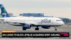 DOJ Looks to Block JetBlue Acquiring Spirit Airlines News Clip