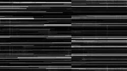 Noise on Analog TV Screen VHS Stock Footage