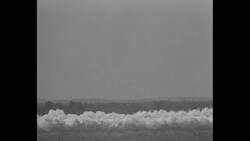 Armored car, airplane and bomb maneuvers in Fort Benning, Georgia in December 1935 News Clip