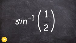 How to evaluate the sine inverse Instructional Video