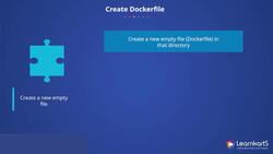 Docker Certified Associate Certification Training Course - Create Dockerfile Instructional Video