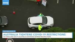 Australia Tightens COVID-19 Restrictions As Cases Surge News Clip