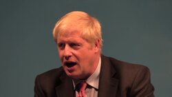 Audience member heckles Boris Johnson during hustings News Clip