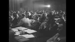 At the American Newspaper Guild conference, US Secretary of State Dean Acheson speaks News Clip