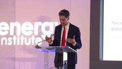 Ed Miliband delivers keynote speech at International Energy Week in London - full version News Clip
