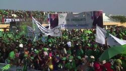 CLEAN : Djibouti President Guelleh holds last rally in bid for 5th term News Clip