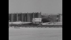 Rocket-powered sled sets record at 1560 m.p.h. at Mojave Desert in California News Clip