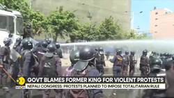 Nepal government blames Gyanendra Shah for stoking violent protests News Clip