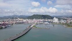 Panama Coast (Costa de Panama). Stock Footage