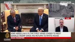 King Abdullah ‘uncomfortable but diplomatic’ during Trump meeting: Analysis News Clip