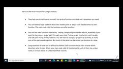 Python Bootcamp in a Day - Python Programming for Beginners - Functions Instructional Video