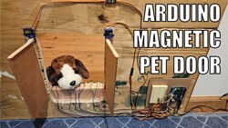Arduino Magnetic Pet Door: Circuit & Code Instructional Video