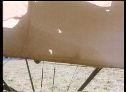 Early aircraft in 1972 Stock Footage