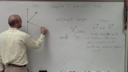 What are adjacent angles Instructional Video