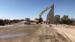 Border Patrol building 30-foot wall in Arizona Instructional Video
