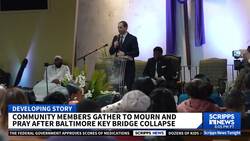 Religious communities unite to pray and mourn after bridge collapse News Clip