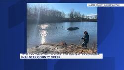 Officials: 2 people escape vehicle submerged in Marbletown creek News Clip