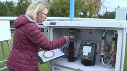 CLEAN : Nuclear specialists test radioactivity levels News Clip