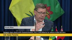 Ontario signs deals with Saskatchewan, P.E.I. and Alberta to reduce trade barriers News Clip