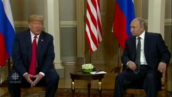 Trump and Putin meet for historic summit in Helsinki News Clip