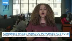 Congress Raises Tobacco Purchase Age From 18 To 21 News Clip