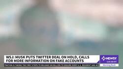 Elon Musk Says Twitter Acquisition Is 'Temporarily On Hold' News Clip