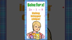 Solve for x Using Algebra Tiles | 7.EE.B.3 Instructional Video